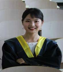 记国家公费选送赴美国学习获得博士——苍溪孙 菱